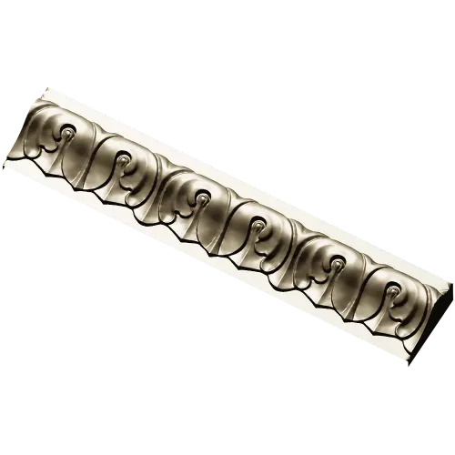Acanthus Baguette - STL 3D Model for CNC Milling