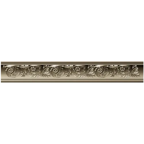Багет с розеттами и акантом - STL для ЧПУ