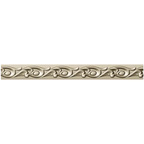 Aurelia Filigree Baguette - STL 3D model for CNC milling