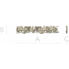 Grapevine Frieze STL for CNC Carving