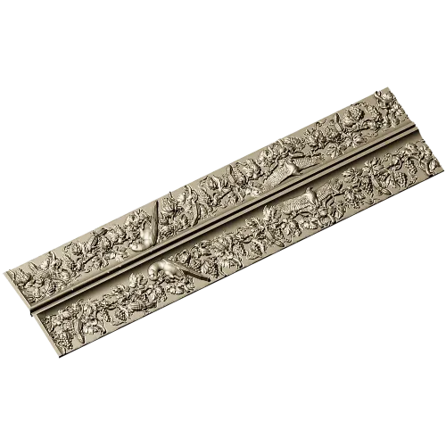 Виноградный багет с птицами - 3D модель STL для ЧПУ