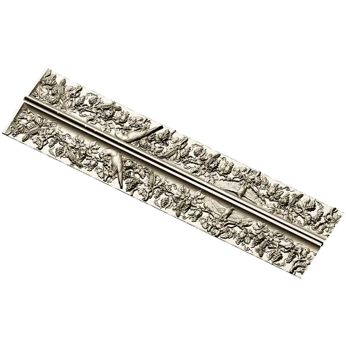 Виноградный багет с птицами - 3D модель STL для ЧПУ