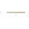 Ornamental Interlace Baguette STL for CNC