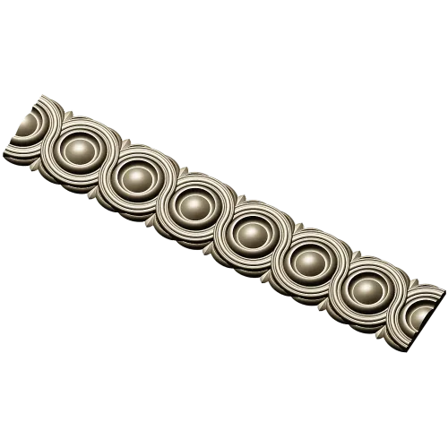 Rosette Baguette STL 3D Model for CNC Router