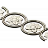 Рельефный бордюр с розетками - 3D модель STL для ЧПУ