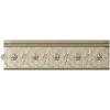 Розеттный бордюр - stl модель для ЧПУ, декоративный багет для фрезера