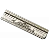Rosa Aurea Frieze - ornate baguette STL model for CNC