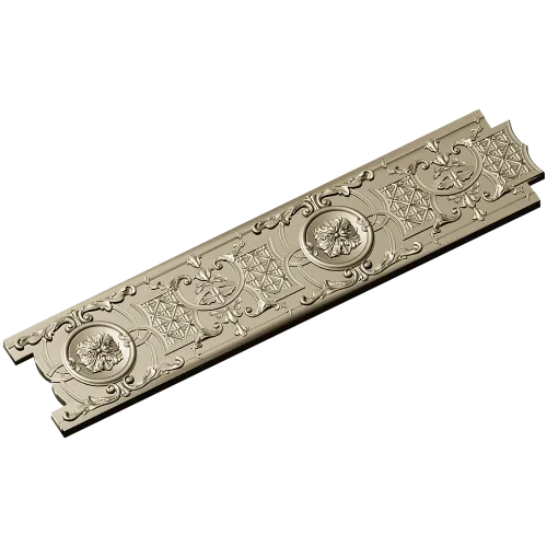 Ornate Rosette Baguette STL for CNC router