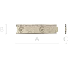 Ornate Rosette Baguette STL for CNC router