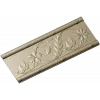 Floral Scroll Baguette - STL 3D model for CNC
