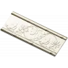 Floral Scroll Baguette - STL 3D model for CNC