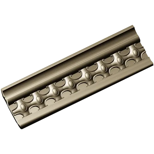 Regal medallion baguette - STL 3D model for CNC