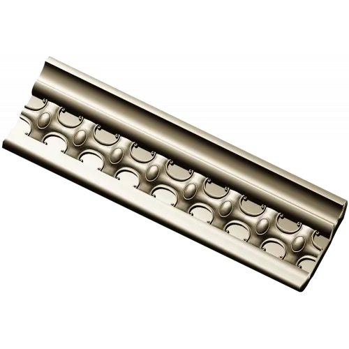 Regal medallion baguette - STL 3D model for CNC