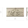 Ornate Acanthus Baguette STL 3D Model for CNC