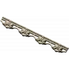 Rococo Floral Baguette STL for CNC