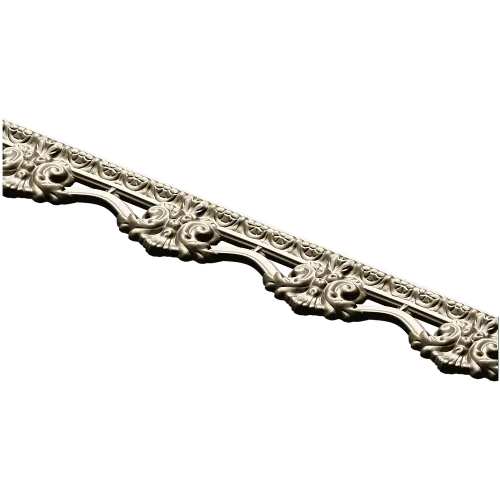 Rococo Floral Baguette STL for CNC