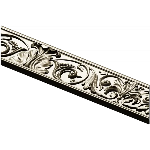 Ornamental Acanthus Baguette STL for CNC