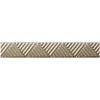 Chevron baguette - decorative 3D STL model for CNC routing