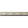 Chevron baguette - decorative 3D STL model for CNC routing
