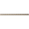 Narrow Floral Baguette STL for CNC