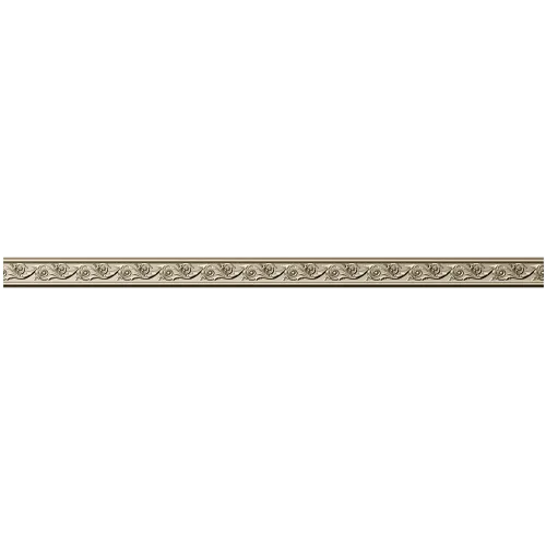 Narrow Floral Baguette STL for CNC