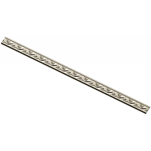 Narrow Floral Baguette STL for CNC