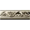 Декоративный багет с лентой и розами - 3D модель STL для ЧПУ