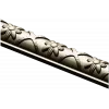 Daisy Arc Baguette - STL 3D model for CNC carving