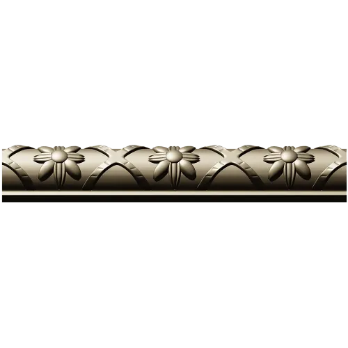Daisy Arc Baguette - STL 3D model for CNC carving