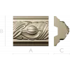 Classical Seedpod Baguette STL for CNC