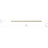 Slim Rope-Braid Baguette - STL 3D Model for CNC