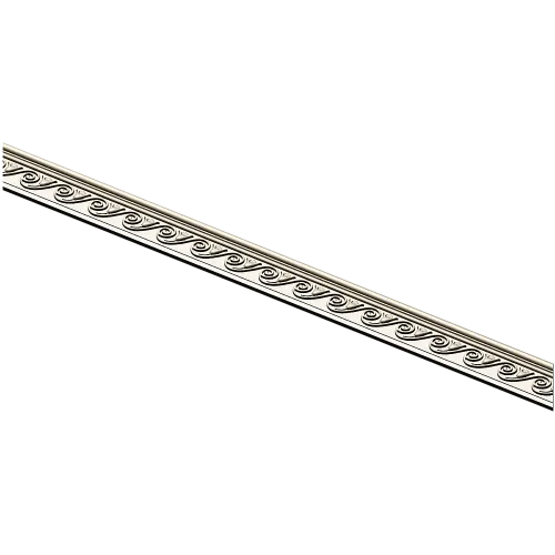 Classic Scroll Baguette - STL 3D model for CNC