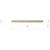 Classic Scroll Baguette - STL 3D model for CNC