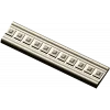 Classical Dentil Baguette - STL 3D Model for CNC Routing