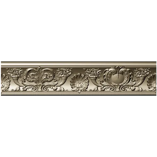 Baroque Acanthus Baguette STL for CNC