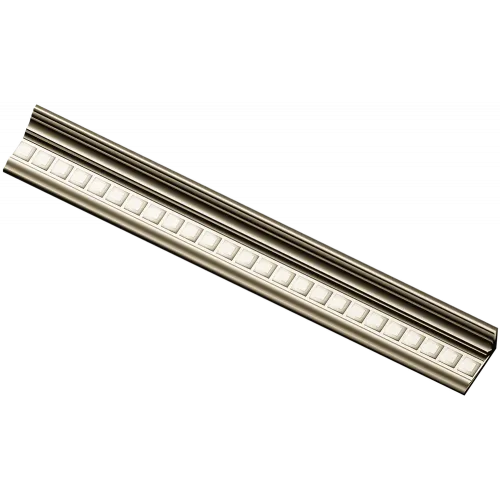 Square-Bead Frame Baguette STL for CNC