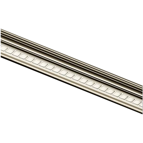 Square-Bead Frame Baguette STL for CNC