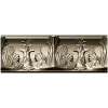 Багетная 3D модель стуктурная "Пальметта" - stl для ЧПУ