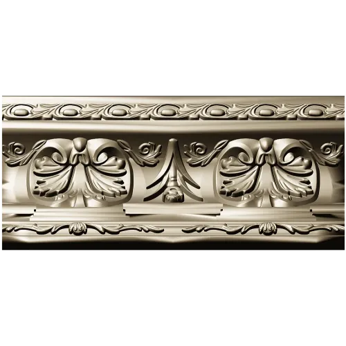 Ornate Acanthus Baguette STL for CNC
