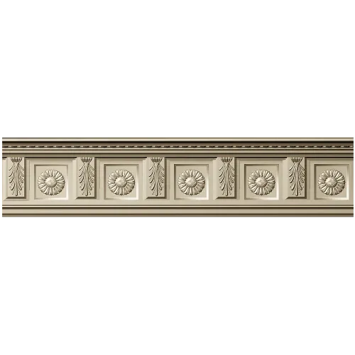 Классический багет с розетками - 3D модель STL для ЧПУ
