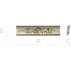 Багет с раковиной и акантом - 3D модель STL для ЧПУ