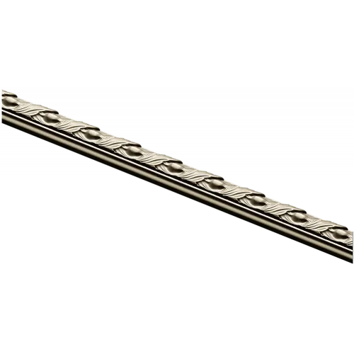 Декоративный багет с растительным орнаментом - 3D модель STL для ЧПУ