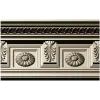 Классический резной багет с розетками - STL модель для ЧПУ