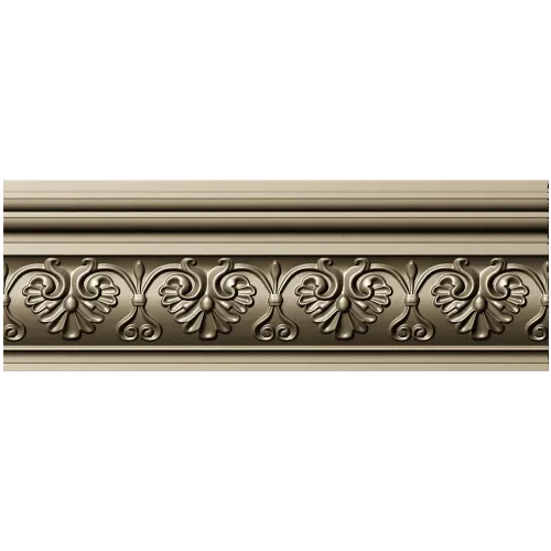 Acanthus Rosette Baguette - STL 3D Model for CNC
