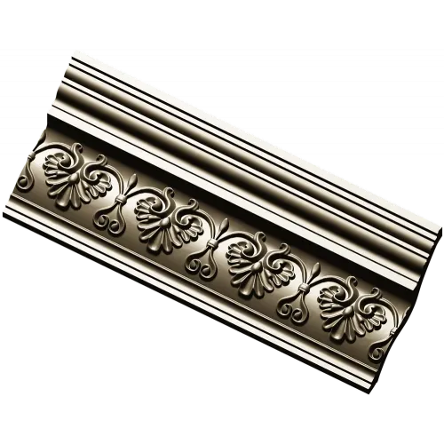 Acanthus Rosette Baguette - STL 3D Model for CNC