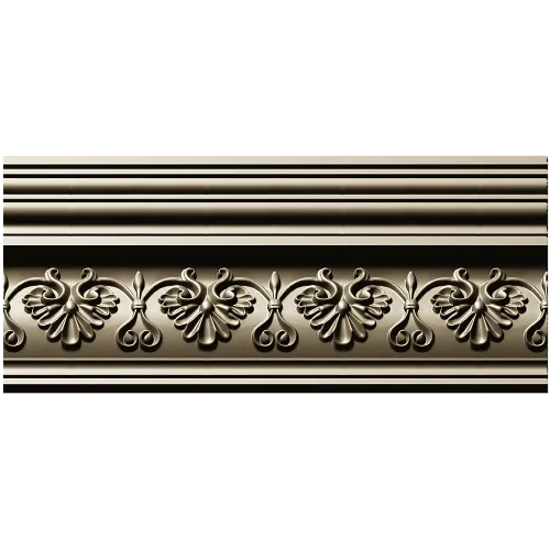 Acanthus Rosette Baguette - STL 3D Model for CNC