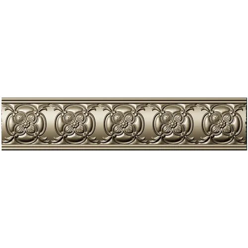 Floral Rosette Baguette STL for CNC