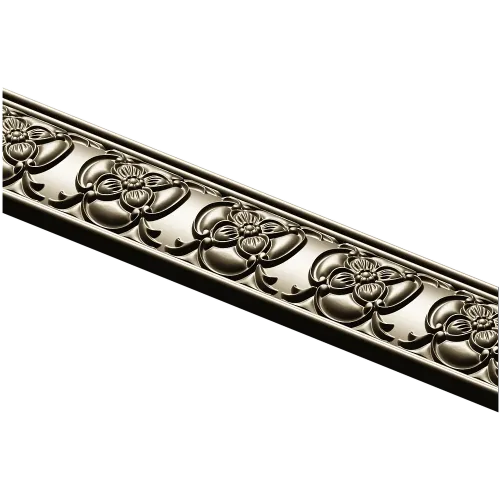 Floral Rosette Baguette STL for CNC