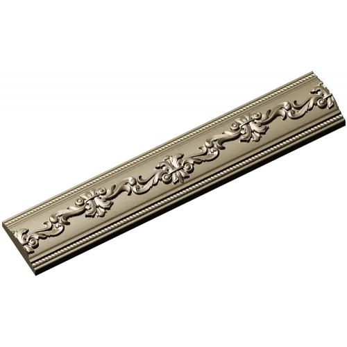 Классический багет с вензелем - 3D модель STL для ЧПУ