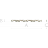 Ornamental Baguette 3D Model STL - Scroll Trim for CNC